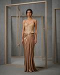 MID003 Drape skirt with Corset