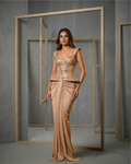 MID004 Drape skirt along pallu and Corset